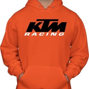 KTM RACING 2 TONES ORANGE HOODIE